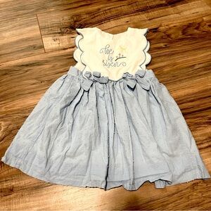 Easter Dress size 5 He is Risen